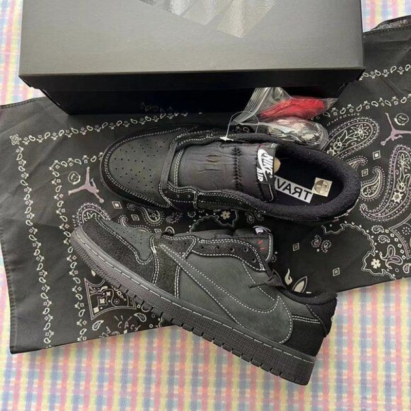 Nikee Air Jordan Retro 1 Low X "Travis Scott Phantom" #304