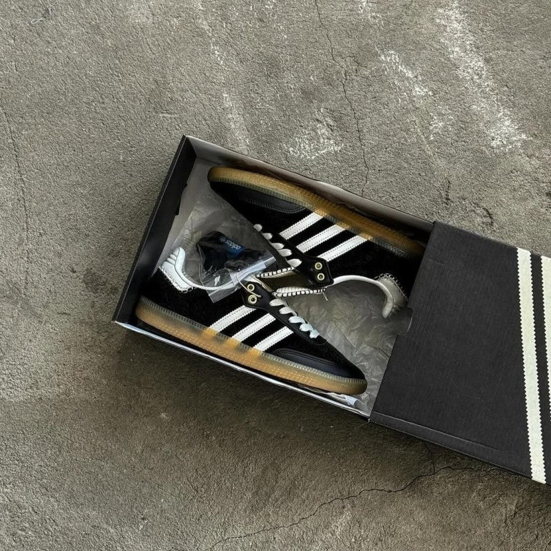 Wales Bonner X Adidass Samba Pony Black 707