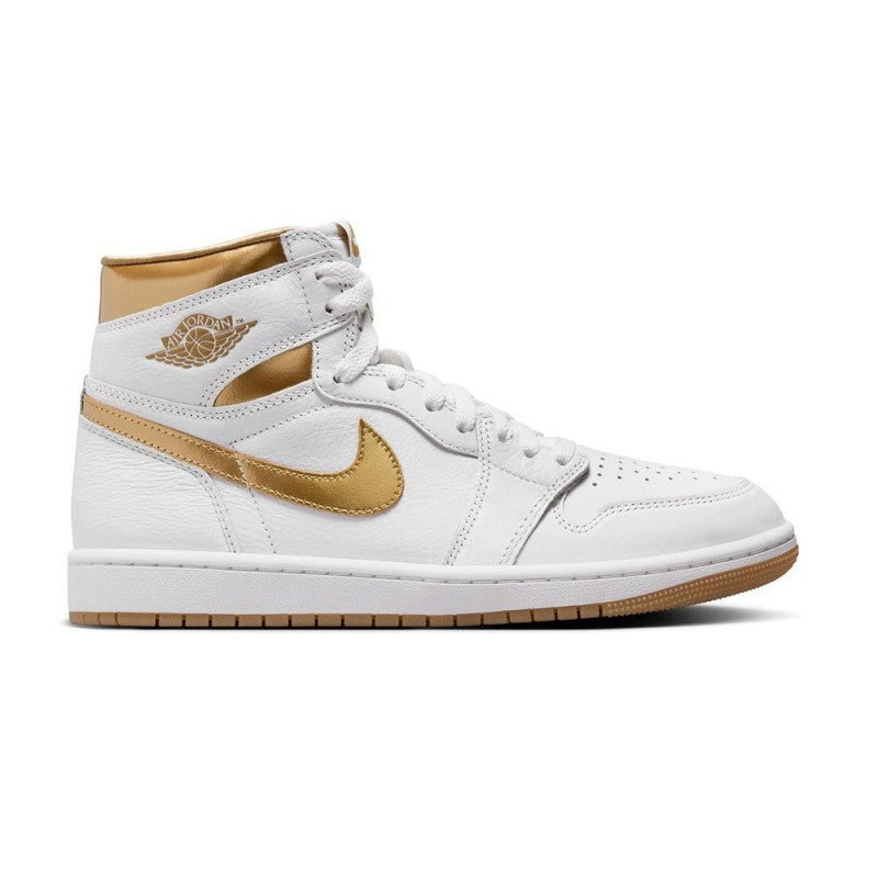 Nikee Air Jordan 1 Retro High OG Metallic Gold