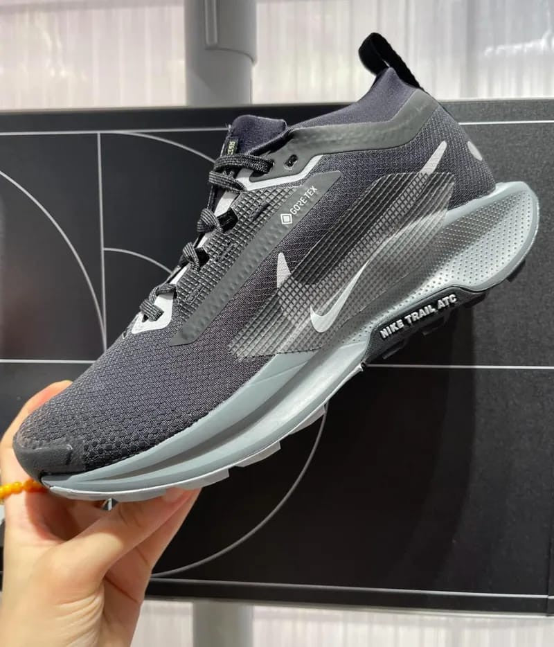 Nikee Pegasus Trail 5 Black Wolf Grey