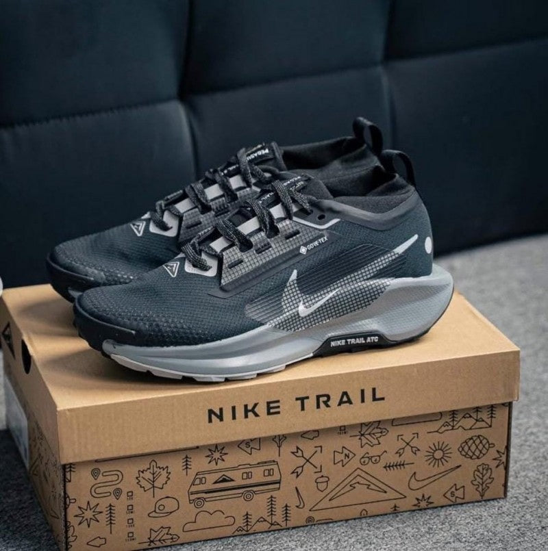 Nikee Pegasus Trail 5 Black Wolf Grey