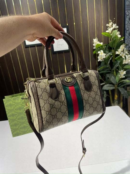 Gucci  speedy  mini  bag  with  dust  and  carry  bag(866)