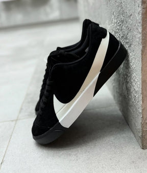 Nikee blazer city low black white