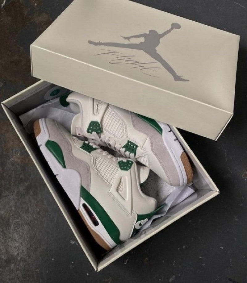 E sb x Air jordan 4 pine green semi ua
