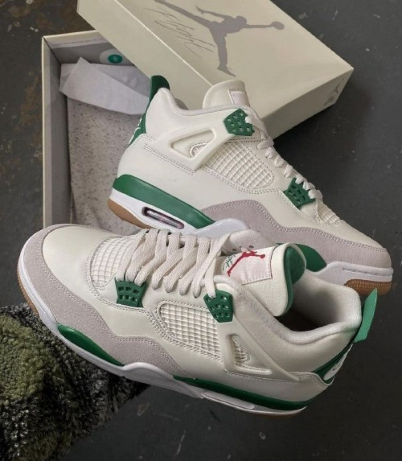 E sb x Air jordan 4 pine green semi ua