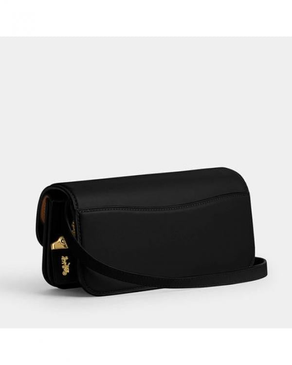 Coach  Idol  Medium  Bag  23  CP131  Black  High  Quality  Wid  OG  Box  &  Dust  Bag  CP131  Black
