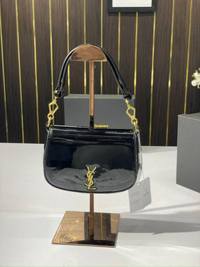 Ysl voltaire womens bag with og box(517 black)