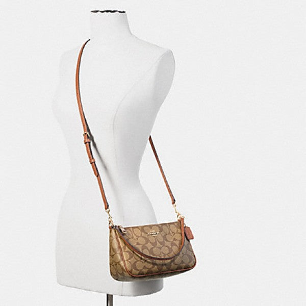 Coach  nolita  small  sling  bag  with  box(caramel)