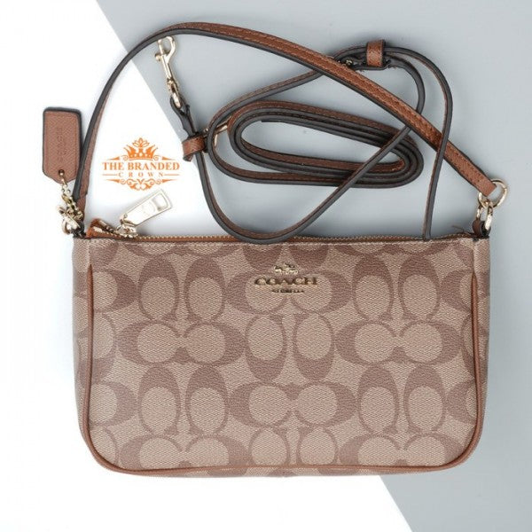 Coach  nolita  small  sling  bag  with  box(caramel)