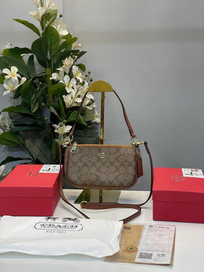 Coach  nolita  small  sling  bag  with  box(caramel)