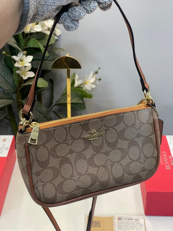 Coach  nolita  small  sling  bag  with  box(caramel)