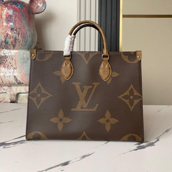 Louis  vuitton  mm  on  the  go  40cm  with  dust  bag(44571 brown)