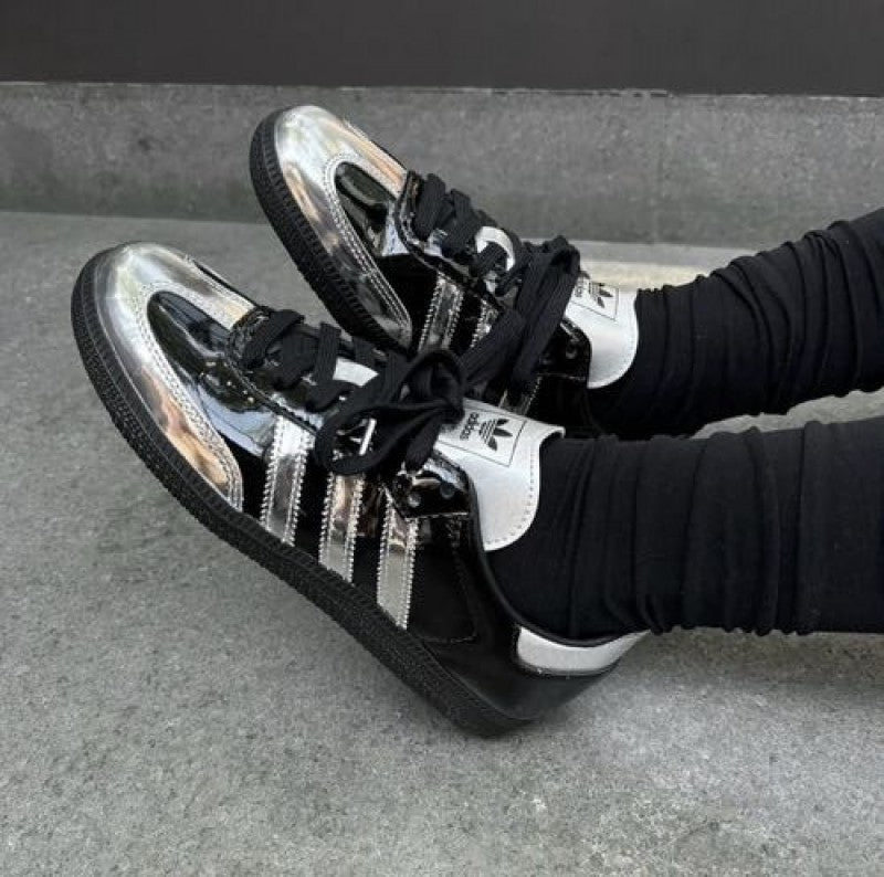 S samba x atmos tuxedo silver