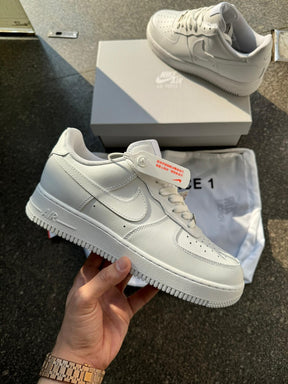Nik ee Airforce 1 White Pure Leather Heavy Quality 428