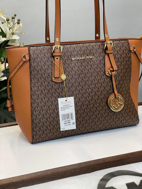 Michael  kors  tote  bag  with  dust bag (19028 coffe brown)