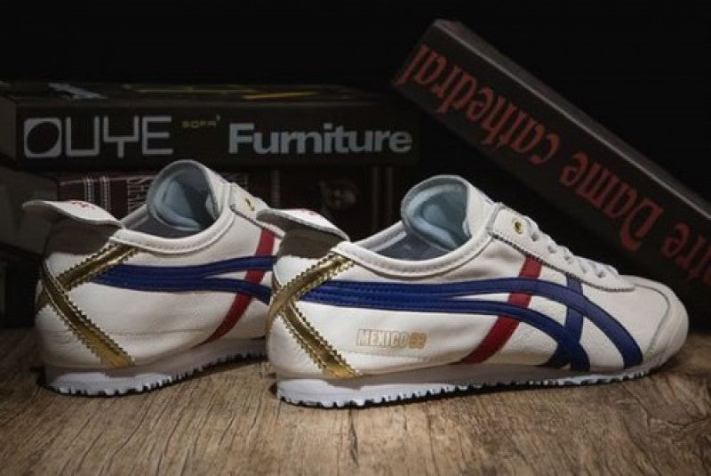 Onitsuka Tiger Mexico 66 White Blue Gold