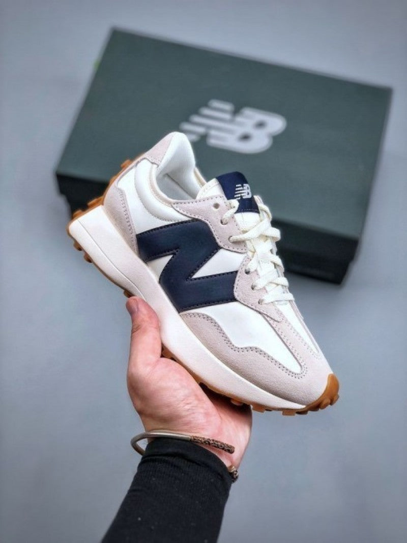 New Balance 327 White Navy 083