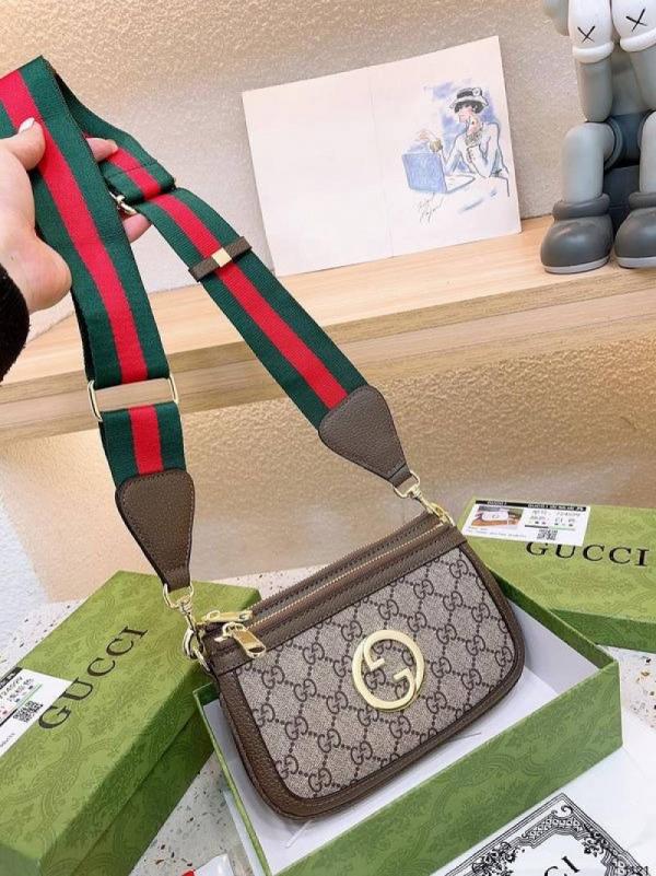 Gucci  Blondie  Mini  GG  Supreme  Ophdia  Bag  With  OG  &  Dust  Bag  724599