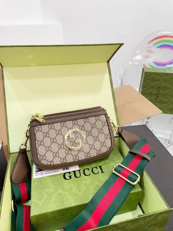 Gucci  Blondie  Mini  GG  Supreme  Ophdia  Bag  With  OG  &  Dust  Bag  724599