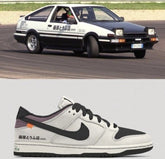 SB Dunk AE86 Intial D With All Accessories