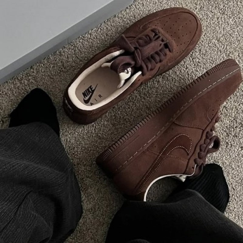 NIK AirFORCE 1 CACAO BROWN