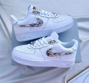 Nikee Airforce 1 low molten metal