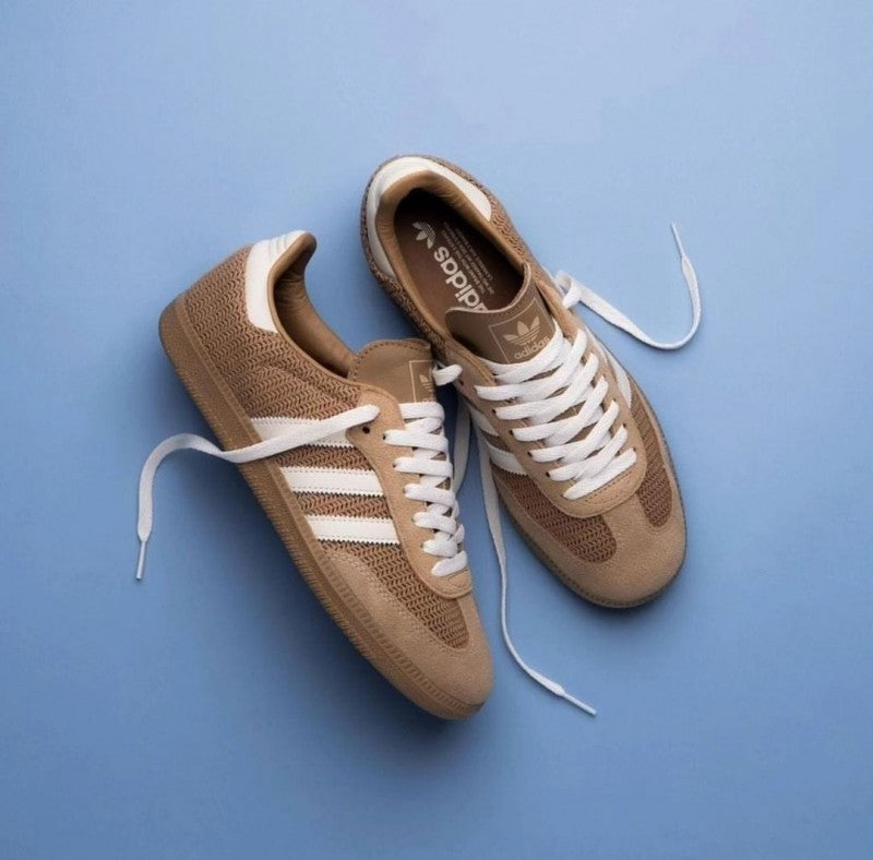 Adidass Samba OG Cardboard Dessert Brown