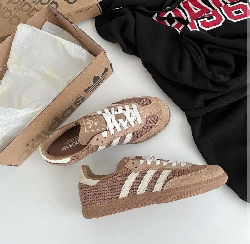 Adidass Samba OG Cardboard Dessert Brown