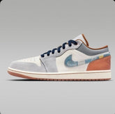 Nikee Air Jordan 1 SE Phantom Denim Swoosh