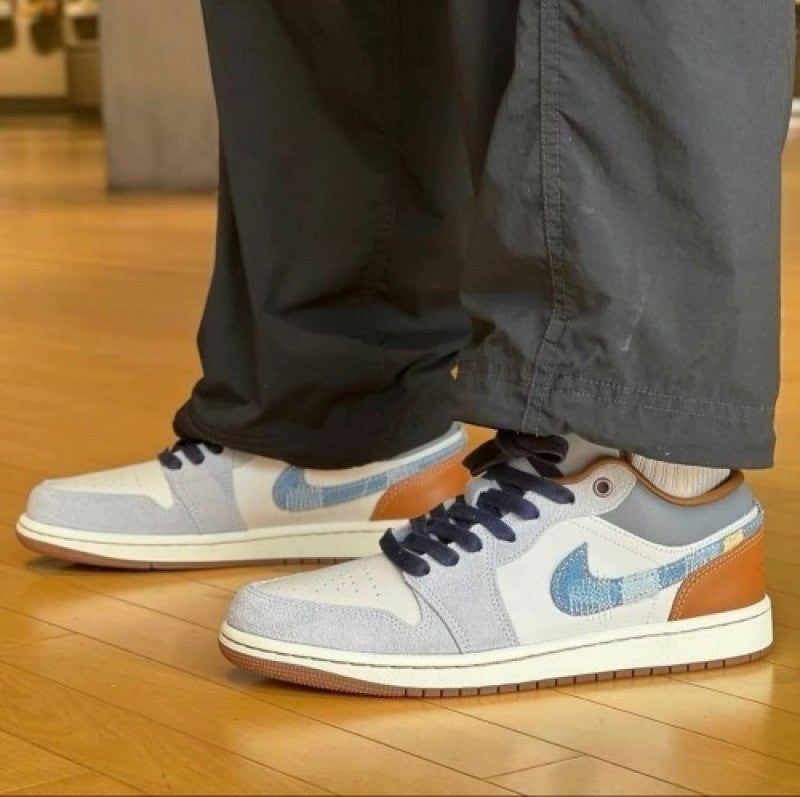 Nikee Air Jordan 1 SE Phantom Denim Swoosh