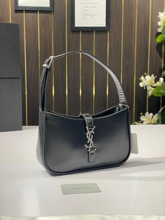 Ysl hobo bag with og box(903 black silver)