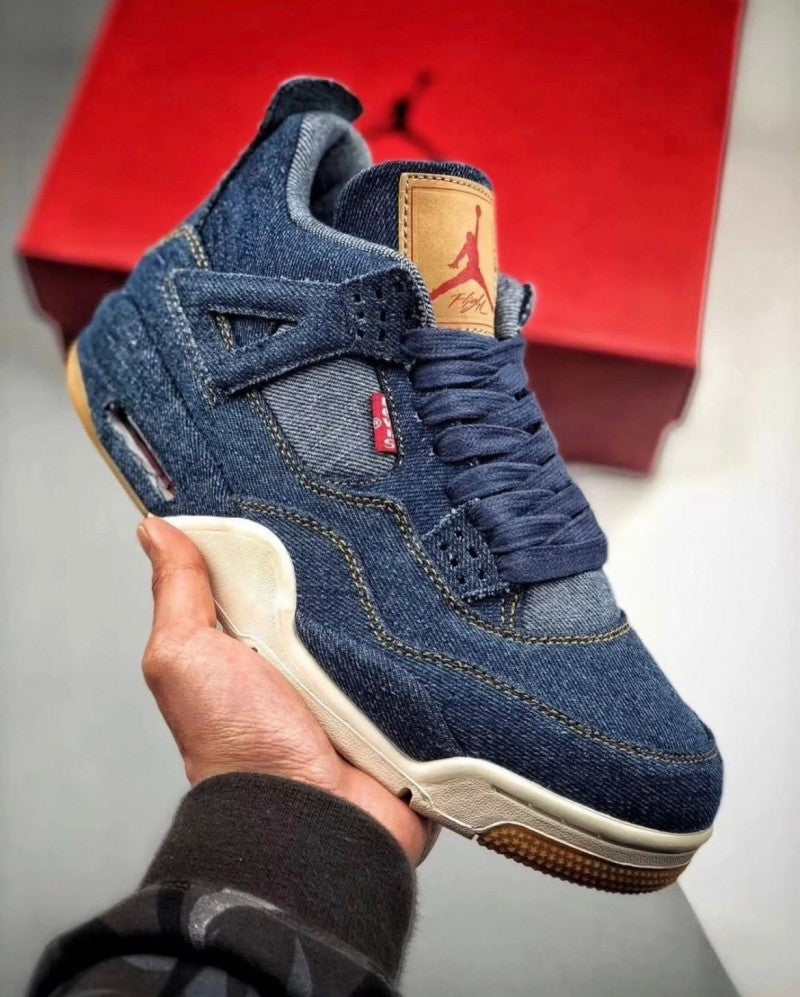 Nikee Air Jordan 4 X Levis denim blue (1080