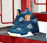 Air jordan Retro 4 X levis Denim