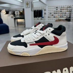 Air Jordan retro 1 x travis scott Jumpman Jack Red swoosh