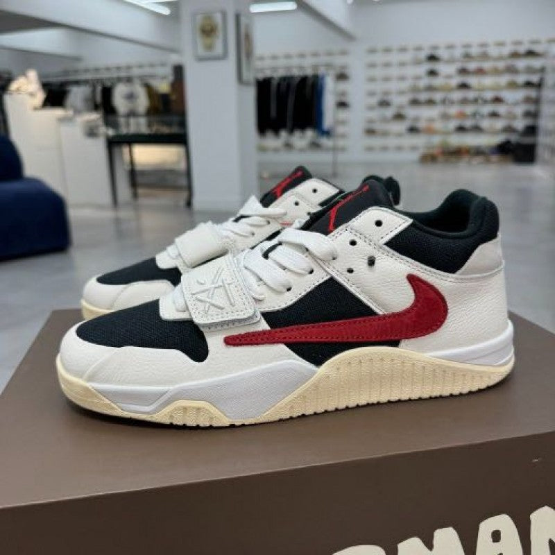 Air Jordan retro 1 x travis scott Jumpman Jack Red swoosh