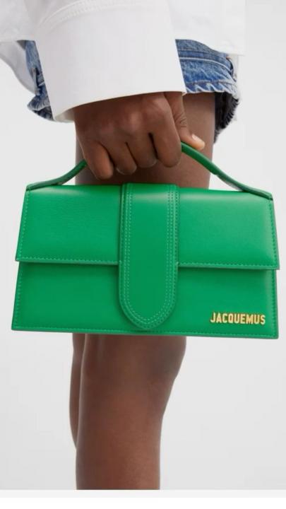Jacquemus le bambino with og box(1091 Green)