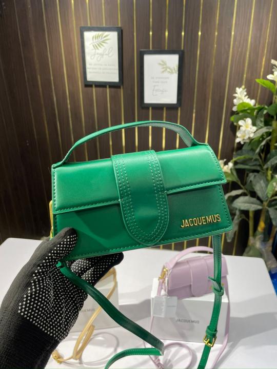 Jacquemus le bambino with og box(1091 Green)