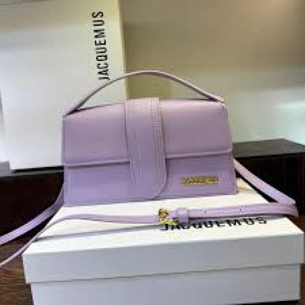 Jacquemus le bambino with og box(1091 purple)