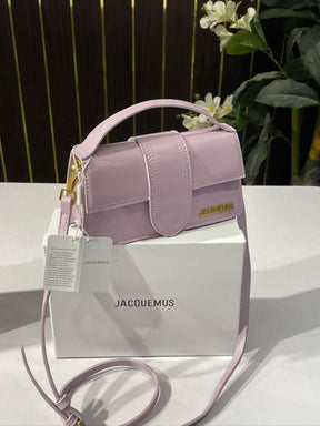Jacquemus le bambino with og box(1091 purple)