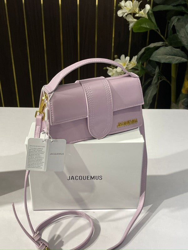 Jacquemus le bambino with og box(1091 purple)