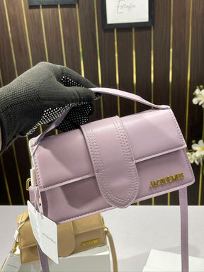 Jacquemus le bambino with og box(1091 purple)