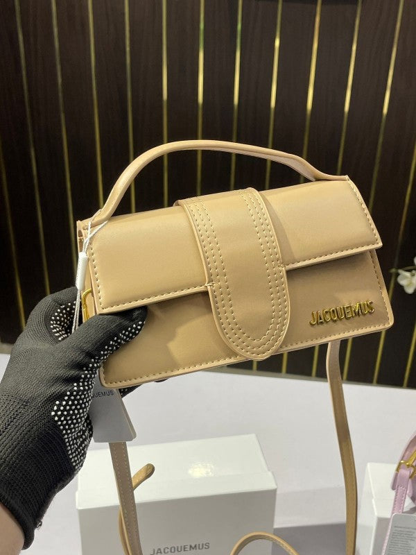 Jacquemus le bambino with og box(1091 apricot)