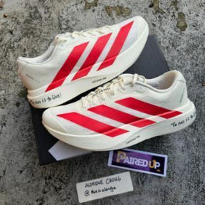 Adidass adizero evo sl white red