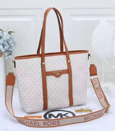 Michael  Kors  Tote  Bag  Hombro  With  Brand  Dust  Bag  (Beige  Brown  23011)