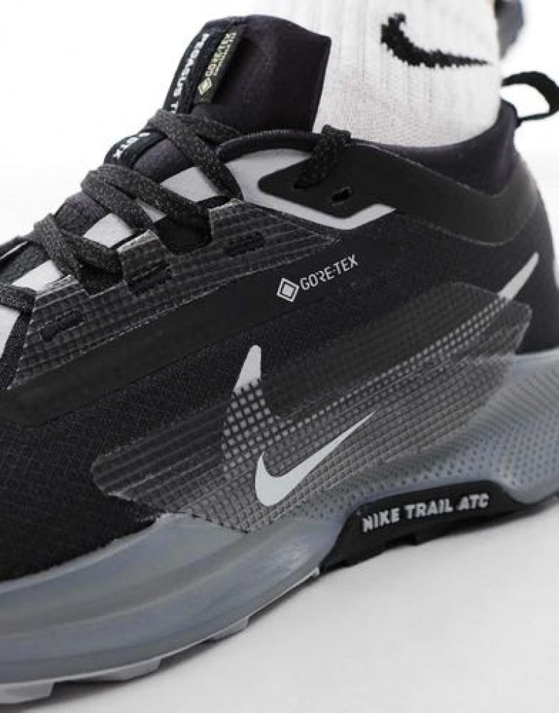 Nikee Pegasus Trail 5 GoreTex Black Grey