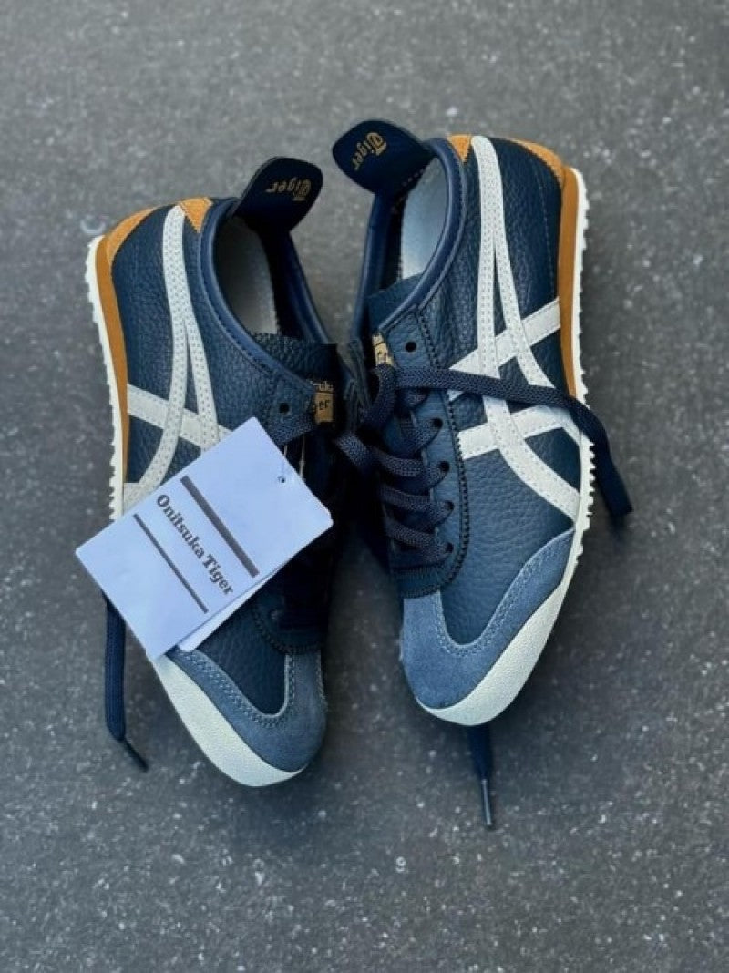 Onitsukaa TIGER Mexico 66 DELUXE NAVY WHITE YELLOW