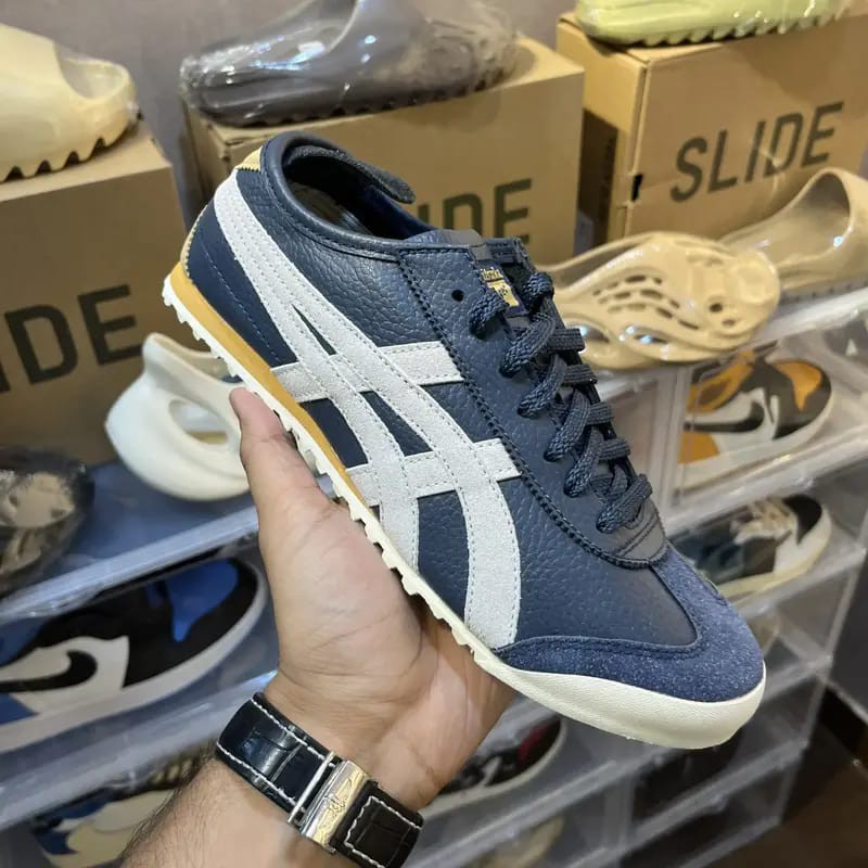 Onitsukaa TIGER Mexico 66 DELUXE NAVY WHITE YELLOW