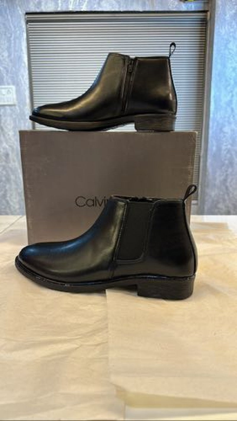 calvin klein full black longshoes