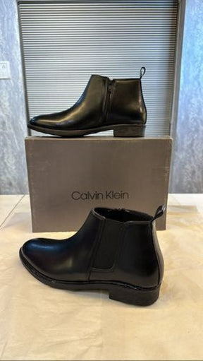 calvin klein full black longshoes