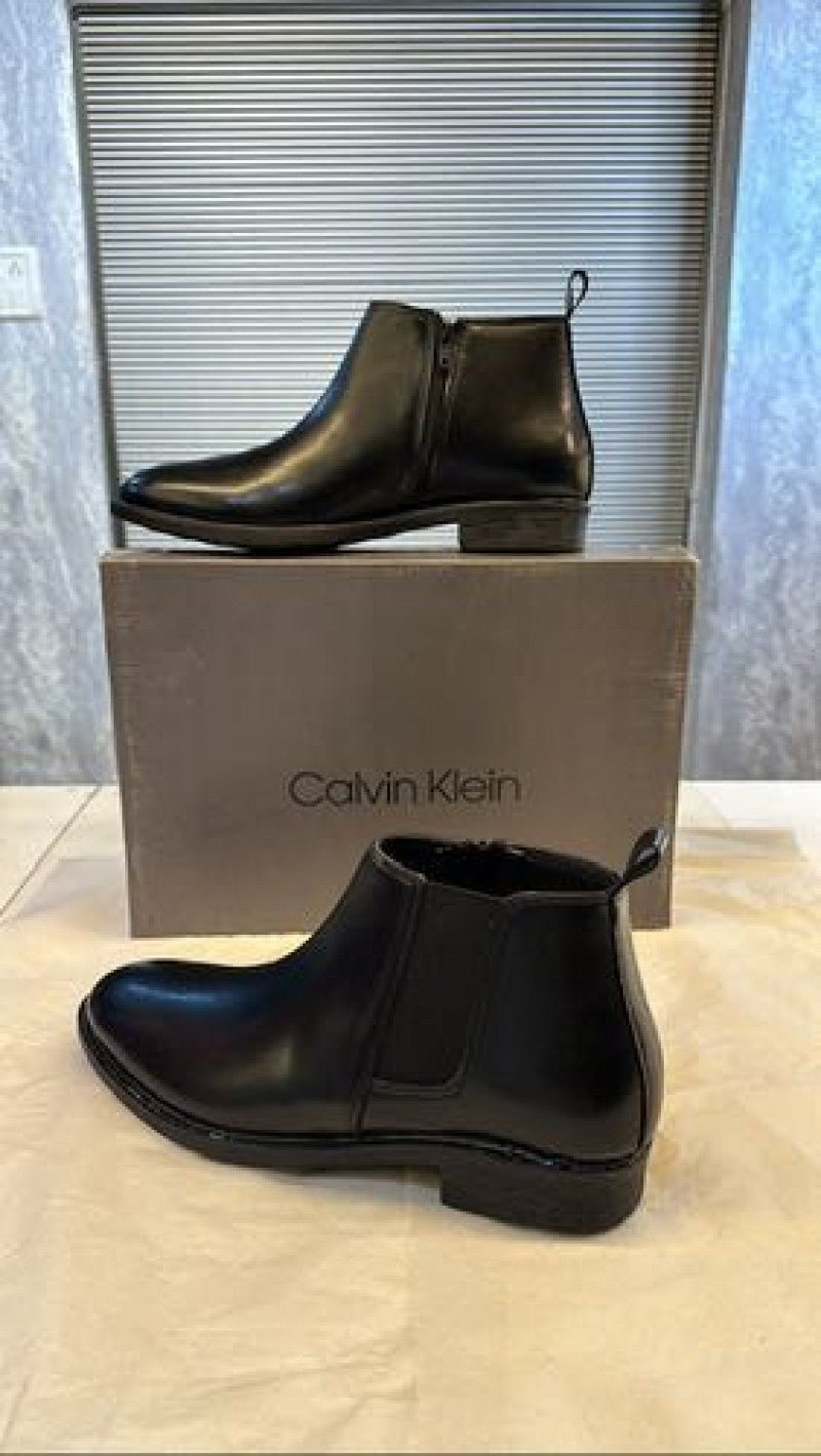 calvin klein full black longshoes